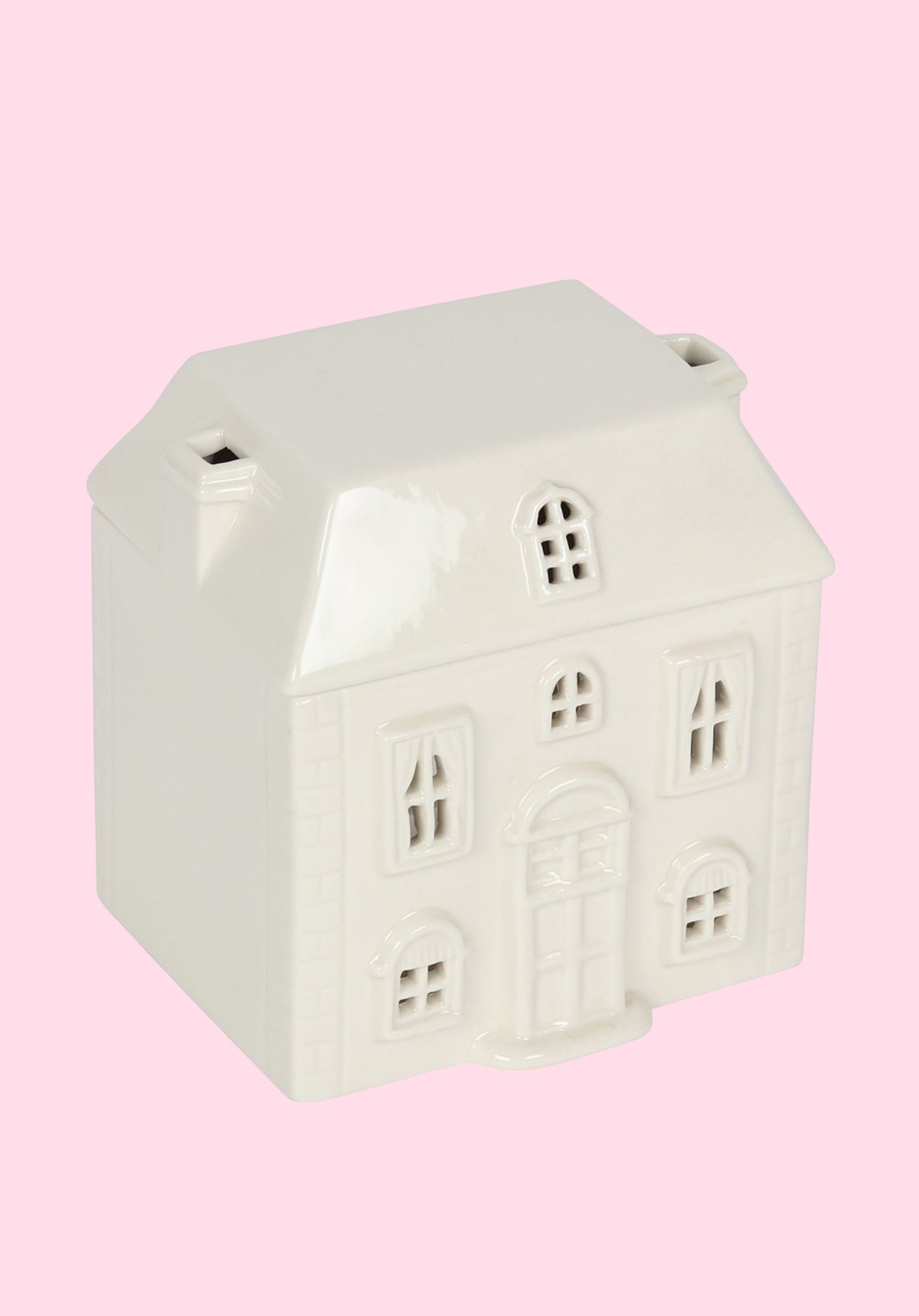 White Ceramic House Burner