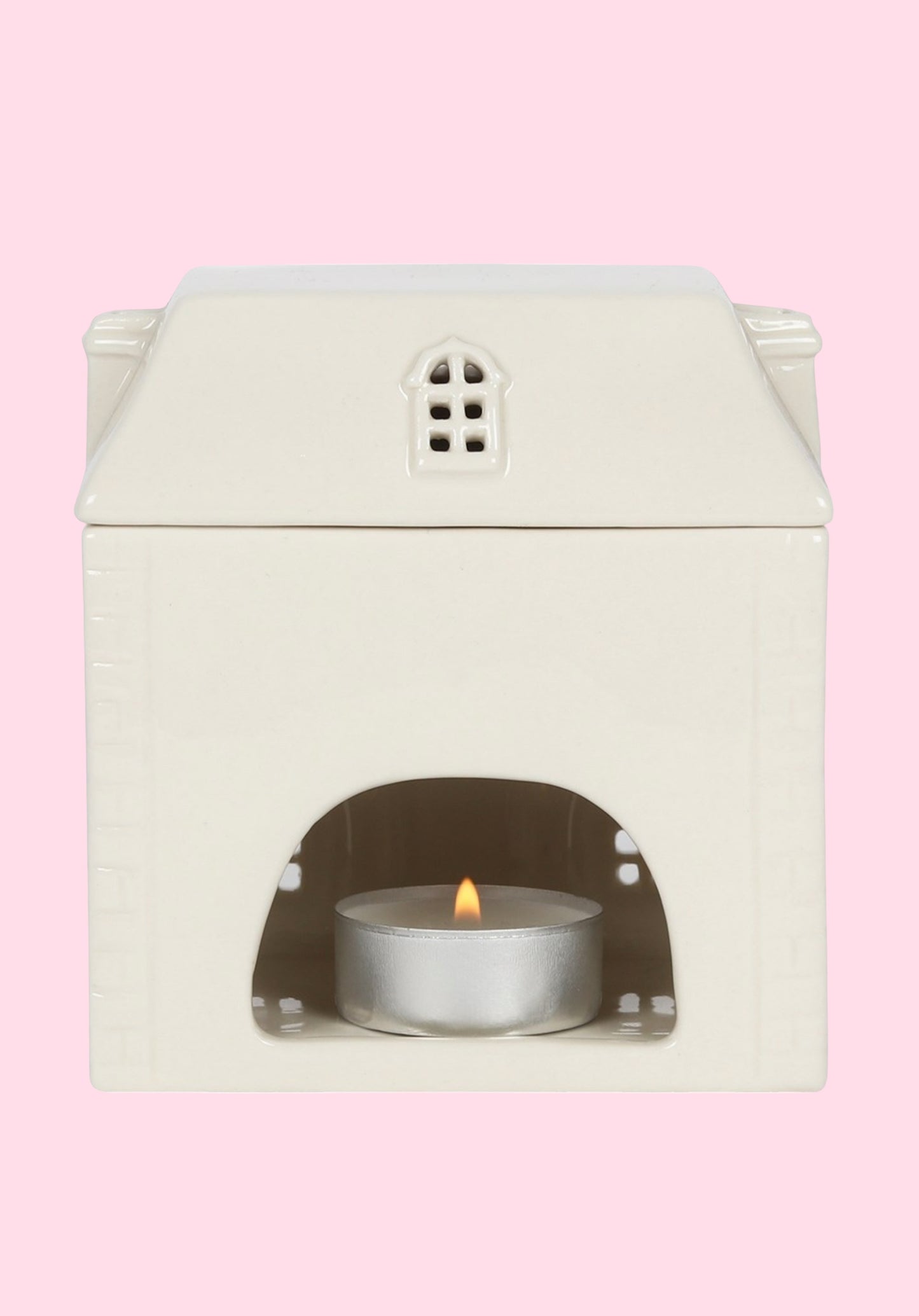 White Ceramic House Burner