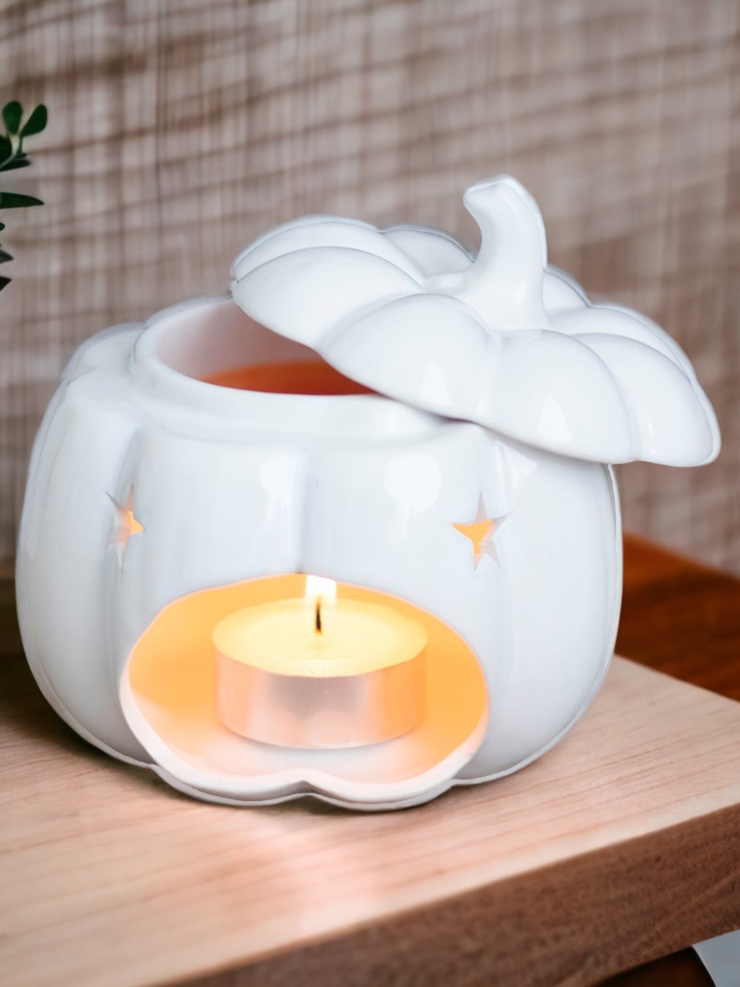 White Pumpkin Burner