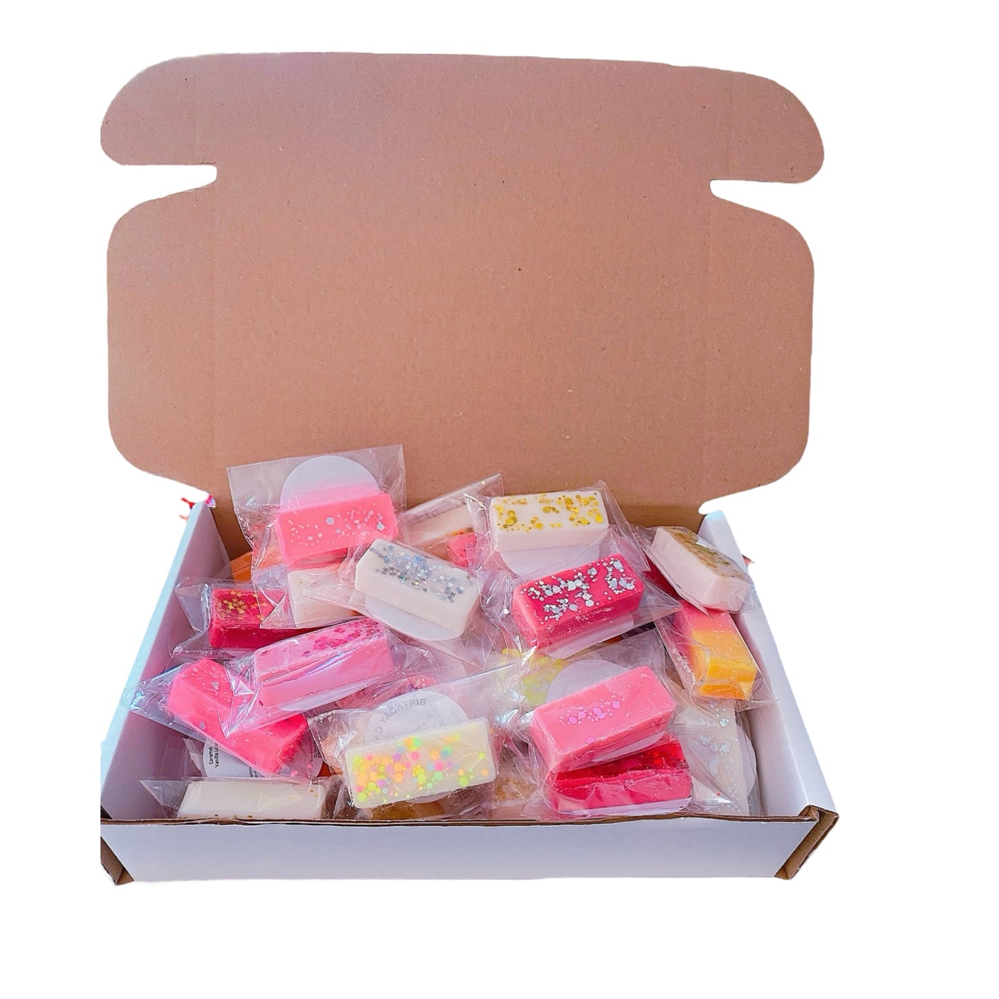 Box of 40 mystery wax melt samples