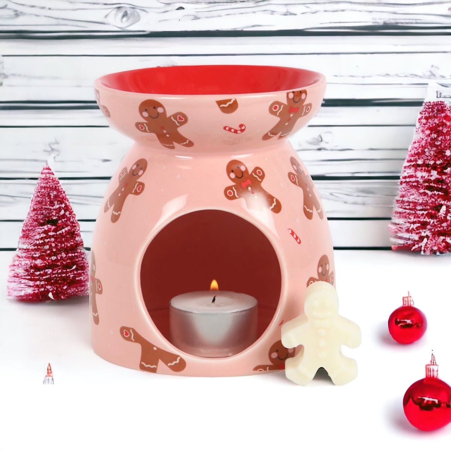 Gingerbread Pink Ceramic Burner