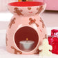 Gingerbread Pink Ceramic Burner
