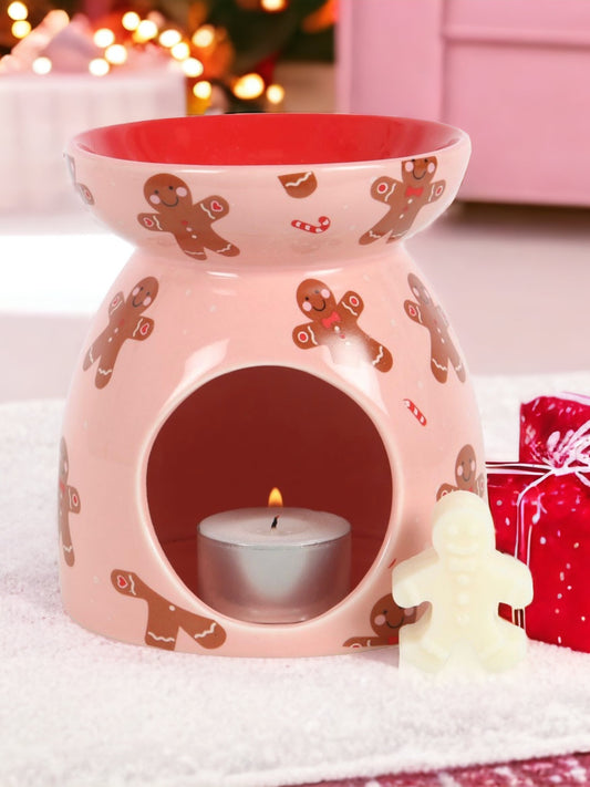 Gingerbread Pink Ceramic Burner