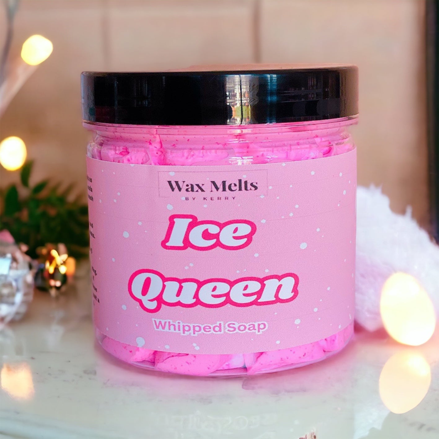 Ice Queen (Snow Fairy) Whipped Soap Large Tub