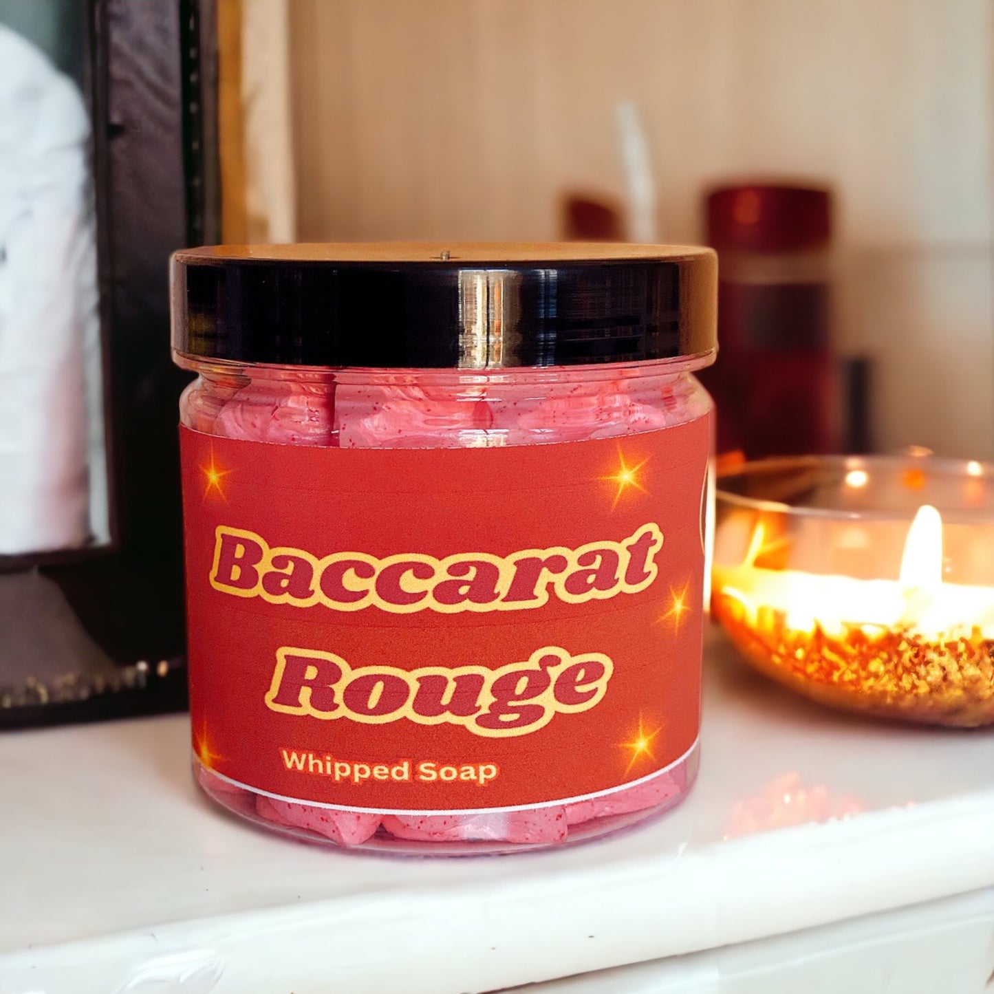 Rouge (Baccarat Rouge) Whipped Soap Large Tub